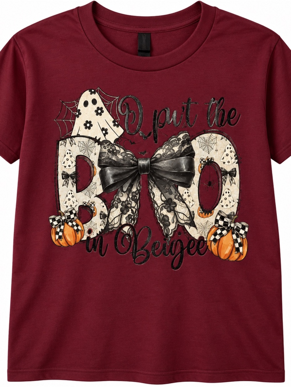 Adult Small NWOT Boo in Boujee Graphic Tee